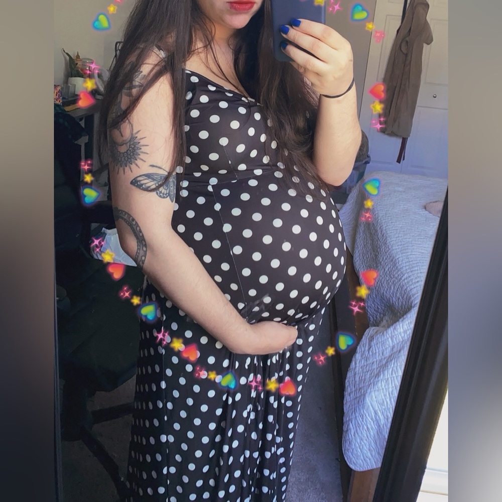 ASOS b&w dress